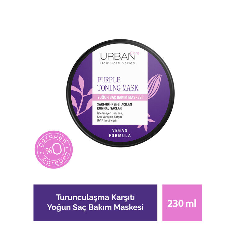Mor Turunculaşma Karşıtı Yoğun Saç Bakım Maskesi