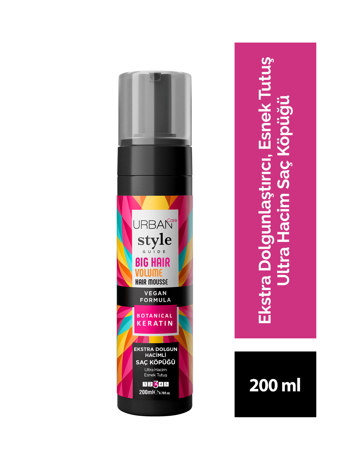 Style Guide Ekstra Dolgunlaştırıcı Hacim Köpüğü- Esnek Tutuş Ultra Hacim-100ml