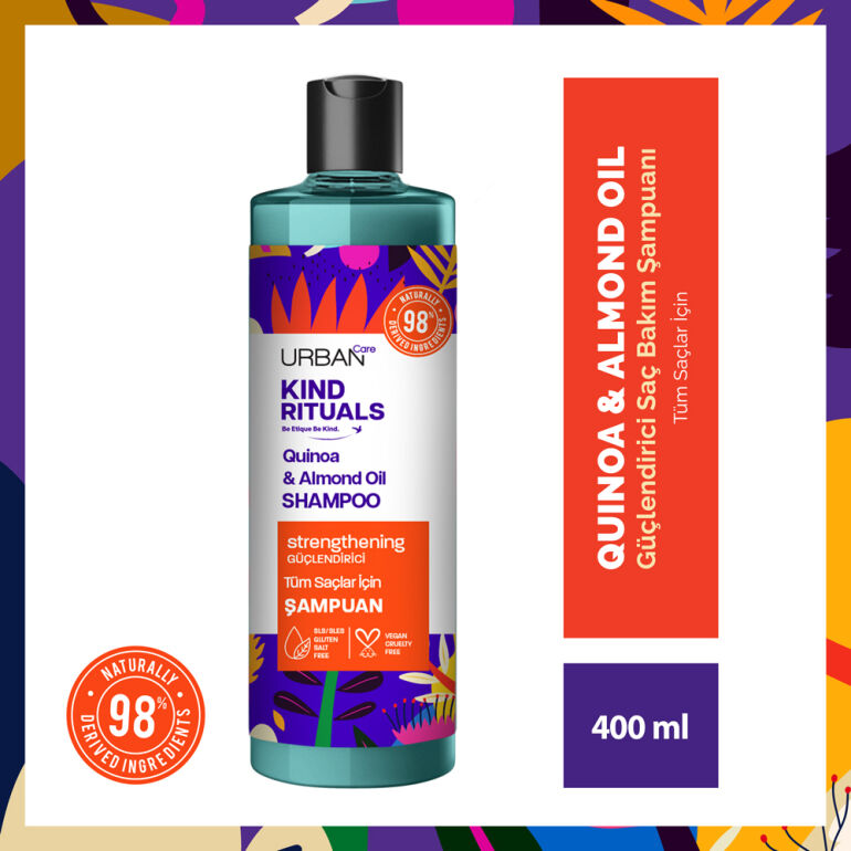 Kind Rituals Kinoa Almond Oil Şampuan 400 ML