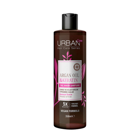 Argan Oil & Keratin Besleyici ve Kırılma Karşıtı Saç Bakım Şampuanı 350 ML