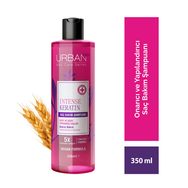 Intense Keratin Yoğun Hasar Onarıcı Saç Bakım Şampuanı 350 ML