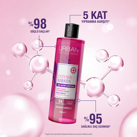 Intense Keratin Yoğun Hasar Onarıcı Saç Bakım Şampuanı 350 ML