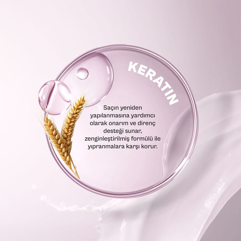 Intense Keratin Yoğun Hasar Onarıcı Saç Bakım Şampuanı 350 ML