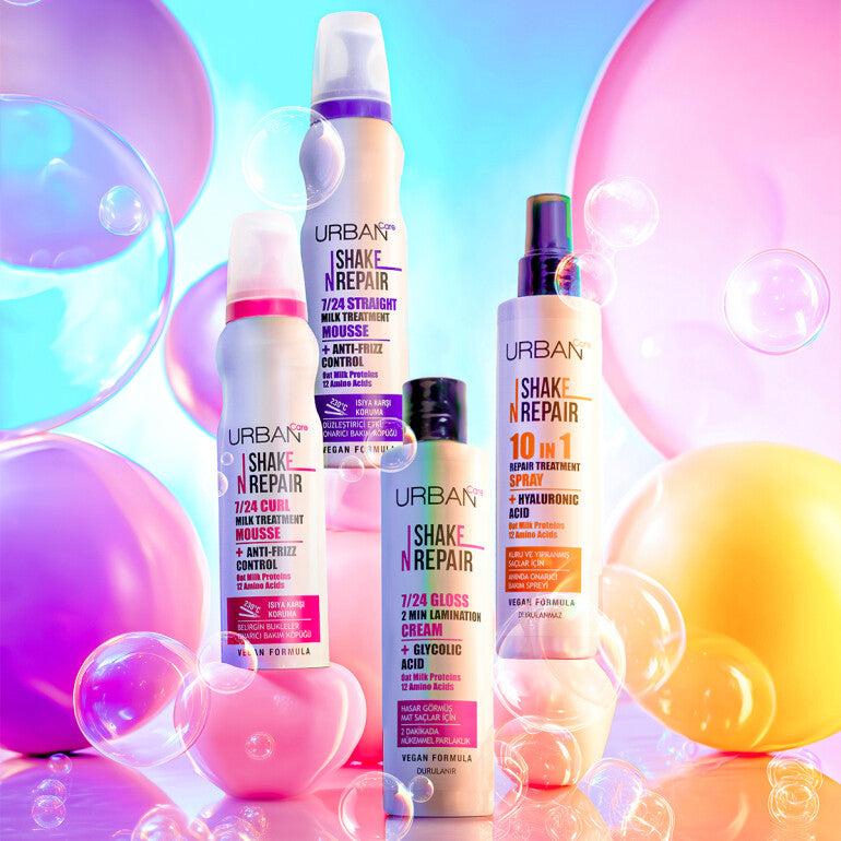 Urban Care Shake N Repair 7/24 Glikolik Asit Gloss Laminasyon Parlaklık Etkili Saç Bakım Kremi 200ml