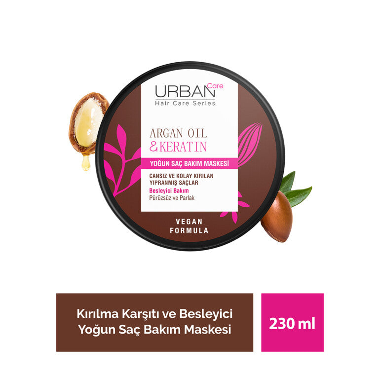 Argan Oil & Keratin Yoğun Saç Bakım Maskesi