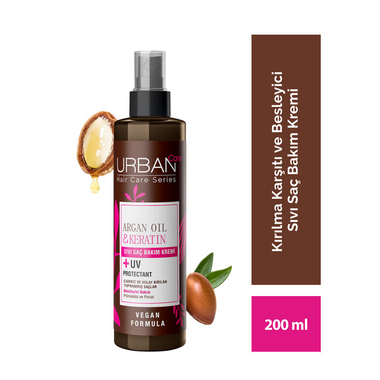 Argan Oil & Keratin Sıvı Saç Bakım Kremi