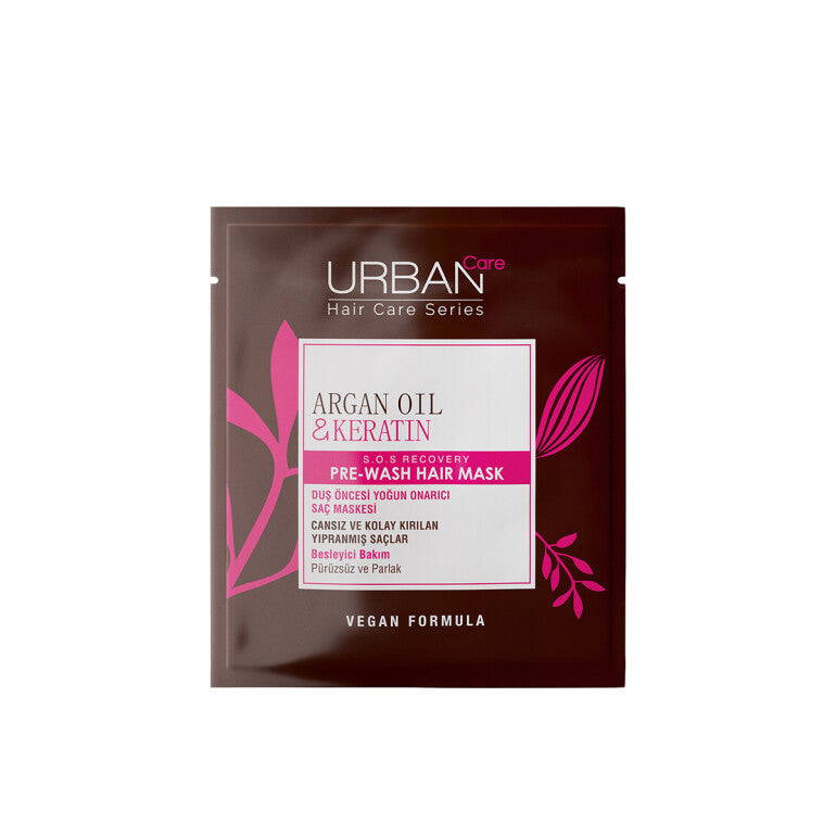 Argan Oil & Keratin Duş Öncesi Saç Bakım Maskesi