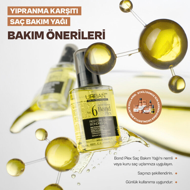 No.6 Bond Plex Saç Bakım Yağı