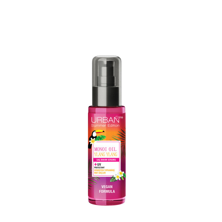 Monoi Ylang Ylang Güneşten Yıpranmış Mat Saçlara Özel Bakım Saç Serumu 75 ML