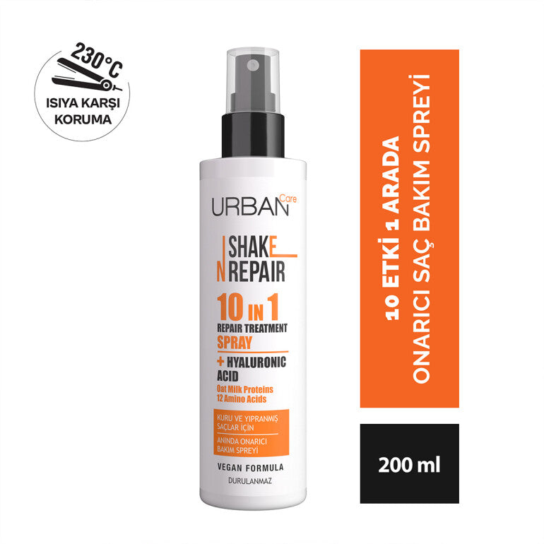 Shake N Repair 10-in-1 Onarıcı Etkili Durulanmayan Saç Bakım Spreyi 200 ML