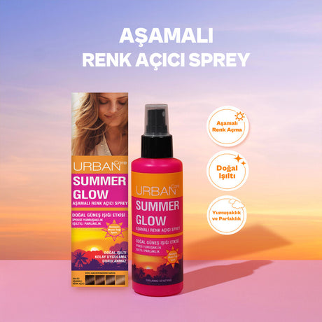 Summer Glow Aşamalı Renk Açıcı Spreyi