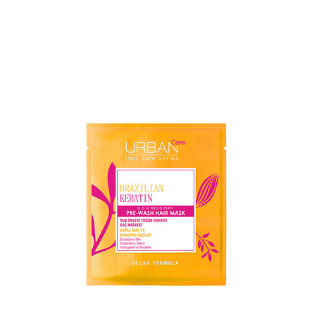 Brezilya Keratin Düzleştirici Etkili Duş Öncesi Saç Bakım Maskesi-50 ml