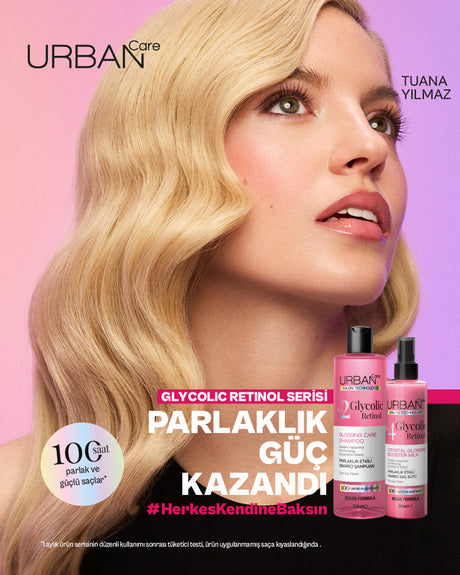 Glycolic Retinol Parlaklık Etkili Onarıcı Saç Bakım Sütü-200ml