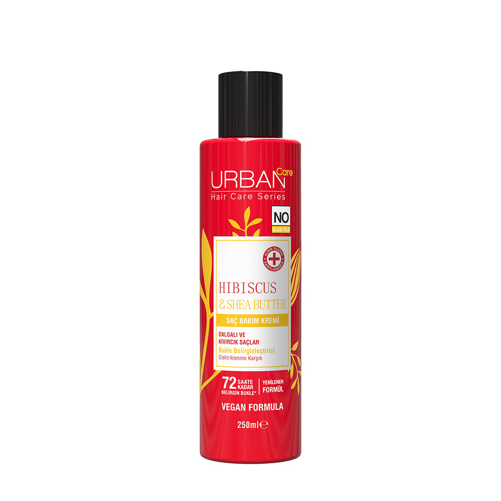 Hibiscus & Shea Butter Kıvırcık Ve Dalgalı Saçlara Özel Saç Kremi 250ml