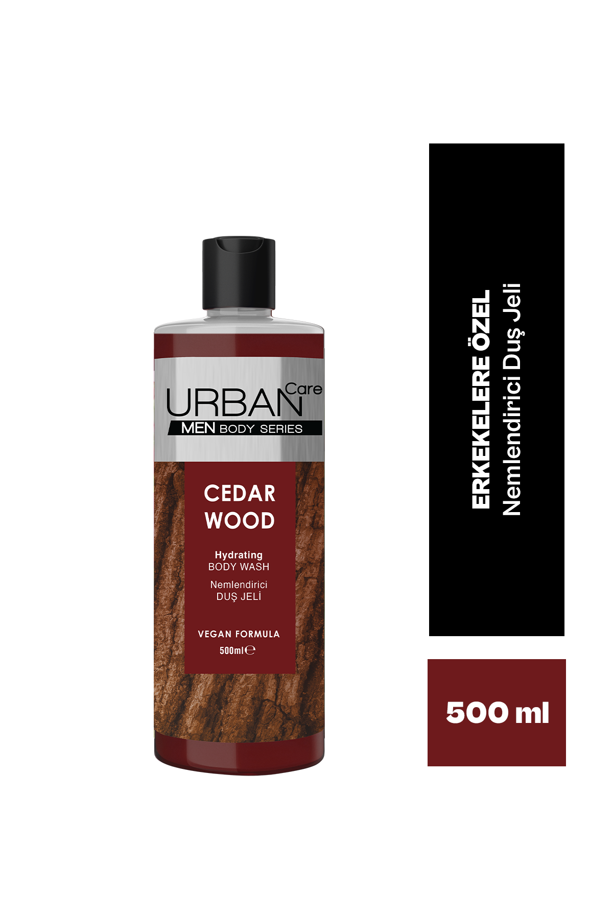 Urban Care Men Sedir Ağacı Duş Jeli -500ML- vegan