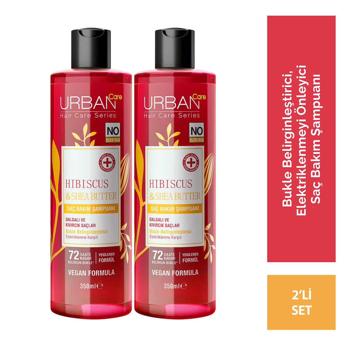 Hibiscus & Shea Butter Kıvırcık ve Dalgalı Saçlara Özel Saç Bakım