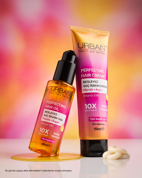 URBAN Care Perfecting Besleyici Parlaklık Veren Saç Bakım Kremi -150ML-vegan