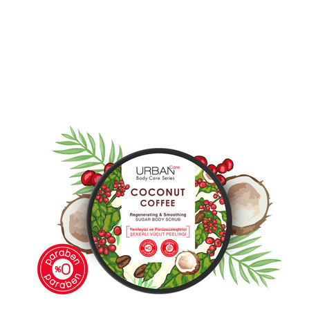 Coconut Coffee Şekerli Vücut Peelingi
