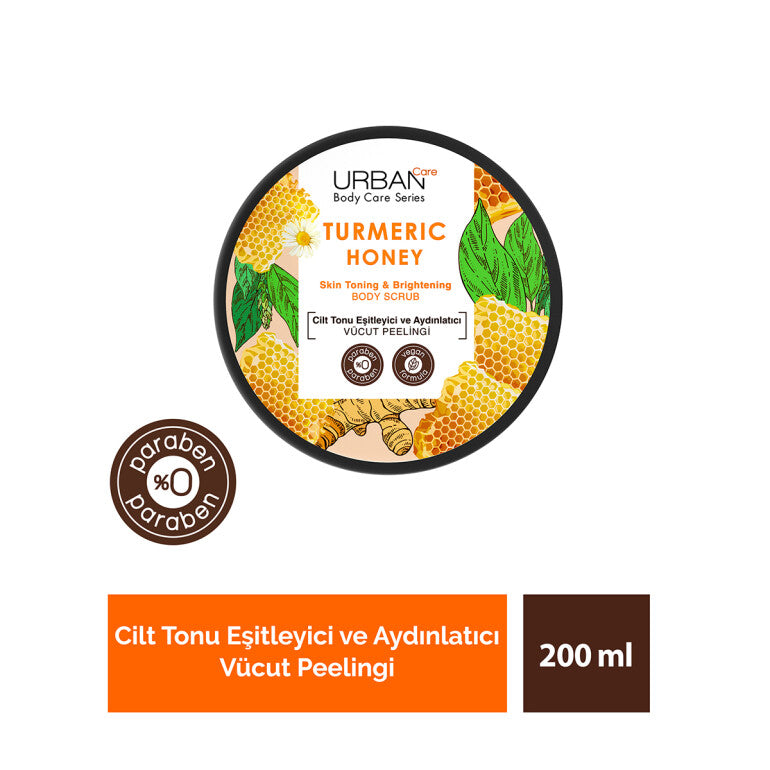 Turmeric Honey Vücut Peelingi
