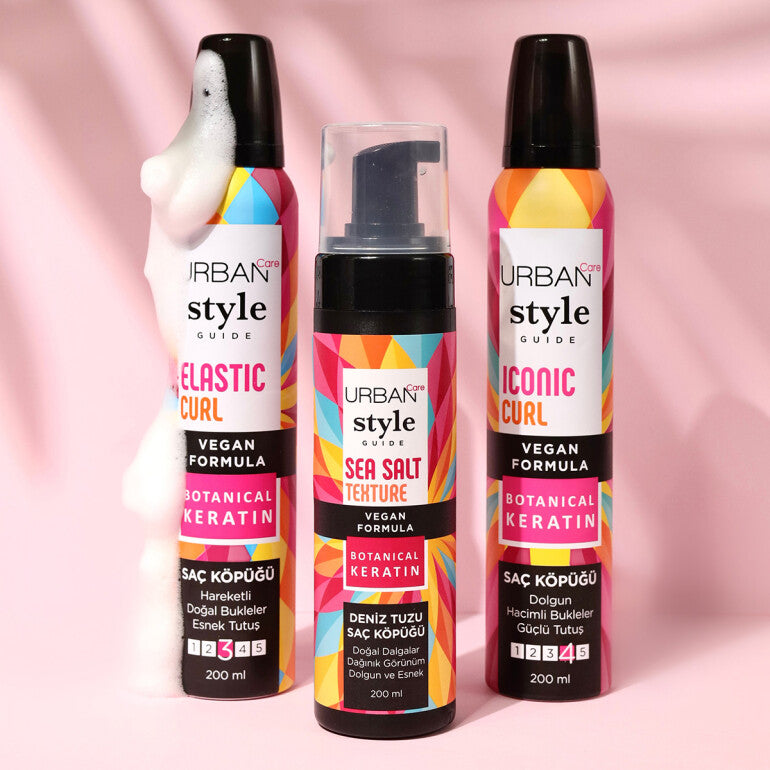 Style Guide Elastic Curl Saç Köpüğü