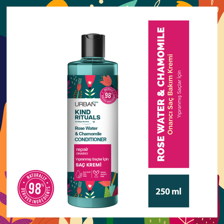 Kind Rituals Rose Water Chamomile Saç Kremi 250 ML
