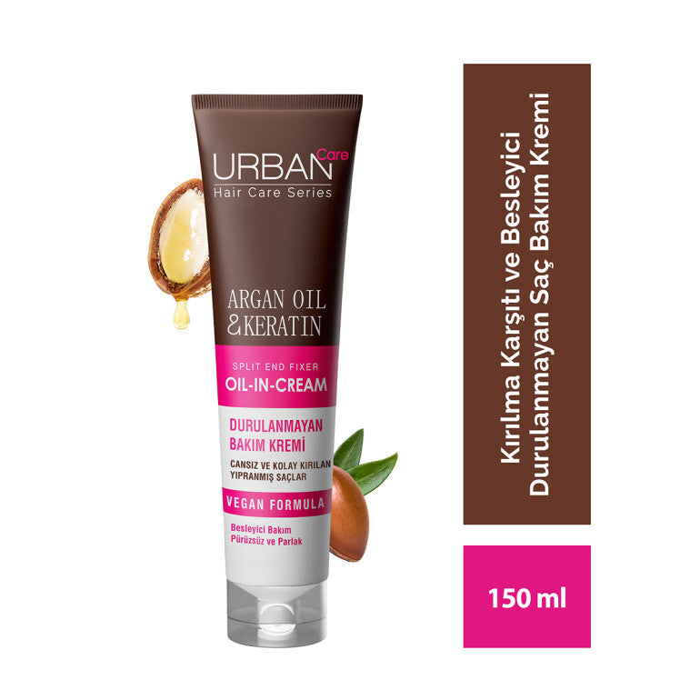 Argan Oil & Keratin Durulanmayan Bakım Kremi
