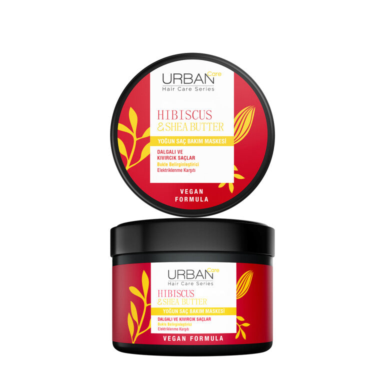 Twisted Curls Hibiscus & Shea Butter Yoğun Saç Bakım Maskesi