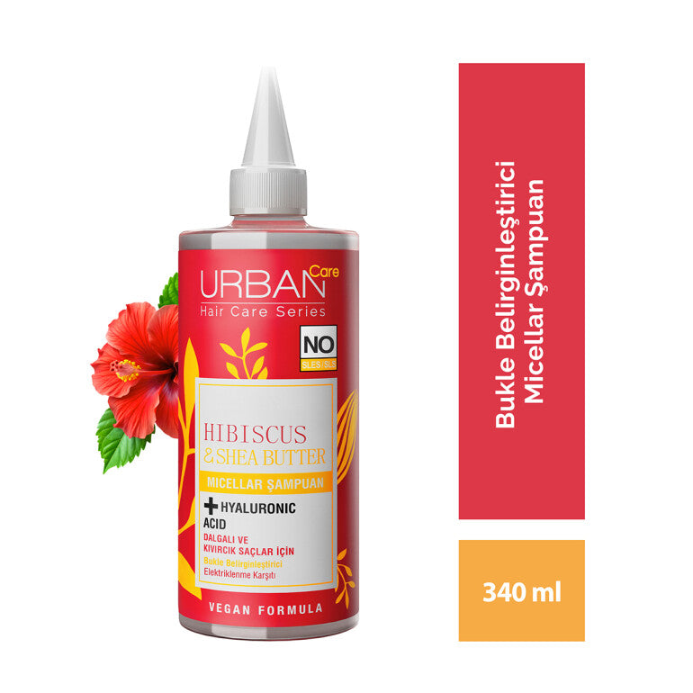 Twisted Curls Hibiscus & Shea Butter Micellar Şampuan