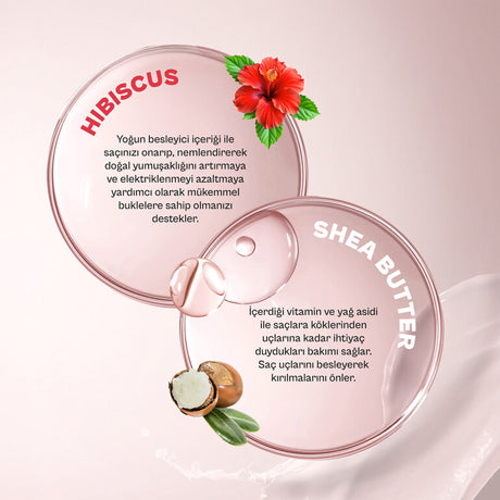 Twisted Curls Hibiscus & Shea Butter Micellar Şampuan