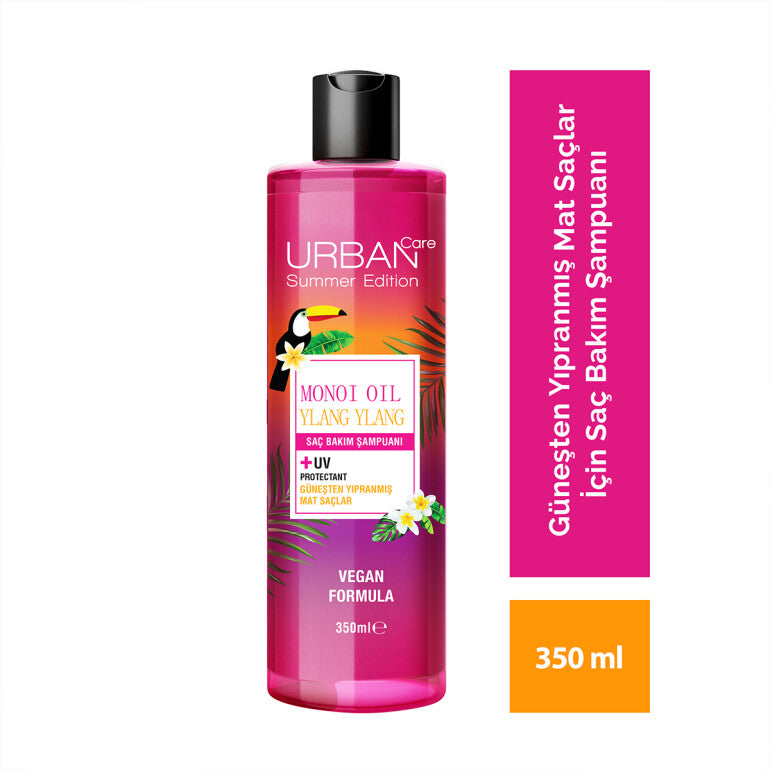 Monoi Ylang Ylang Güneşten Yıpranmış Mat Saçlara Özel Saç Bakım Şampuanı 350 ML