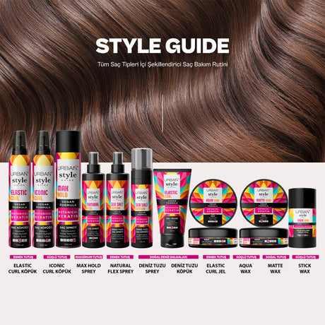 Style Guide Güçlü Tutuş Sağlayan Saç Sabitleyici Stick Wax