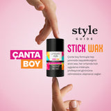 Style Guide Güçlü Tutuş Sağlayan Saç Sabitleyici Stick Wax