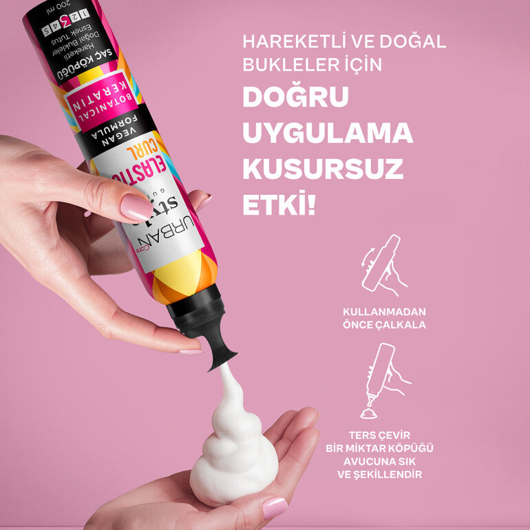 Style Guide Elastic Curl Saç Köpüğü