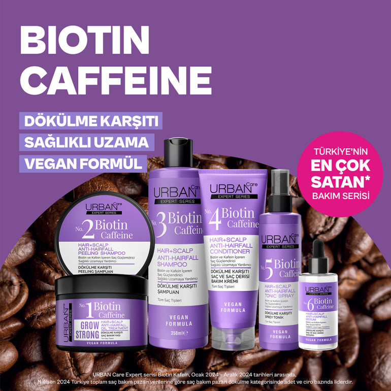 Expert Series Biotin & Caffeine Saç Toniği – URBAN Care