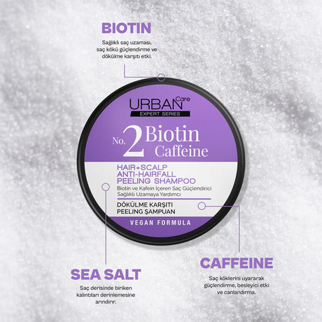 Expert Series  Biotin & Caffeine Peeling Şampuan