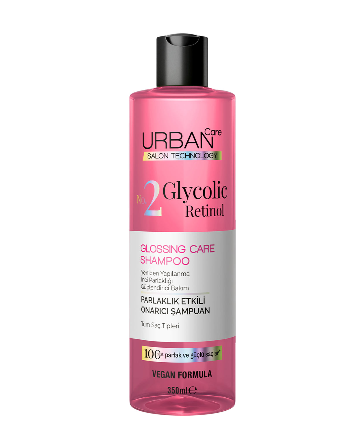 Glycolic Retinol Parlaklık Etkili Onarıcı Saç Bakım Şampuanı-350ml