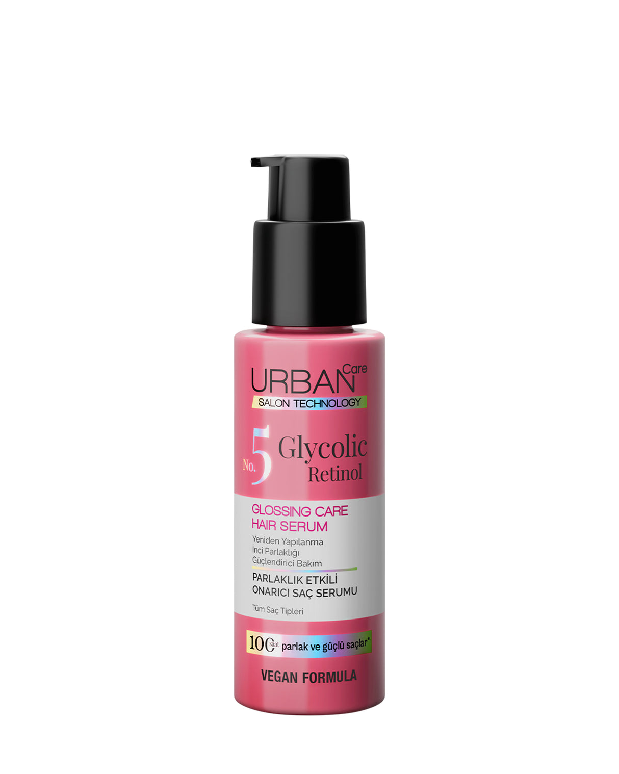 Glycolic Retinol Parlaklık Etkili Onarıcı Saç Bakım Serumu-100ml