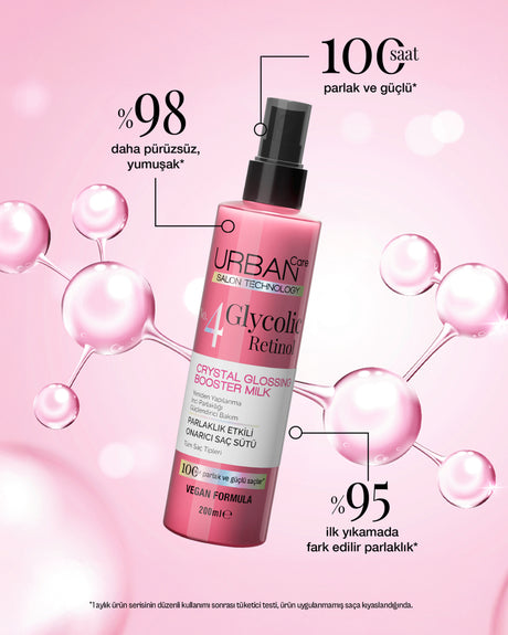 Glycolic Retinol Parlaklık Etkili Onarıcı Saç Bakım Sütü-200ml