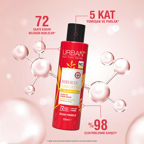 Hibiscus & Shea Butter Kıvırcık Ve Dalgalı Saçlara Özel Saç Kremi 250ml