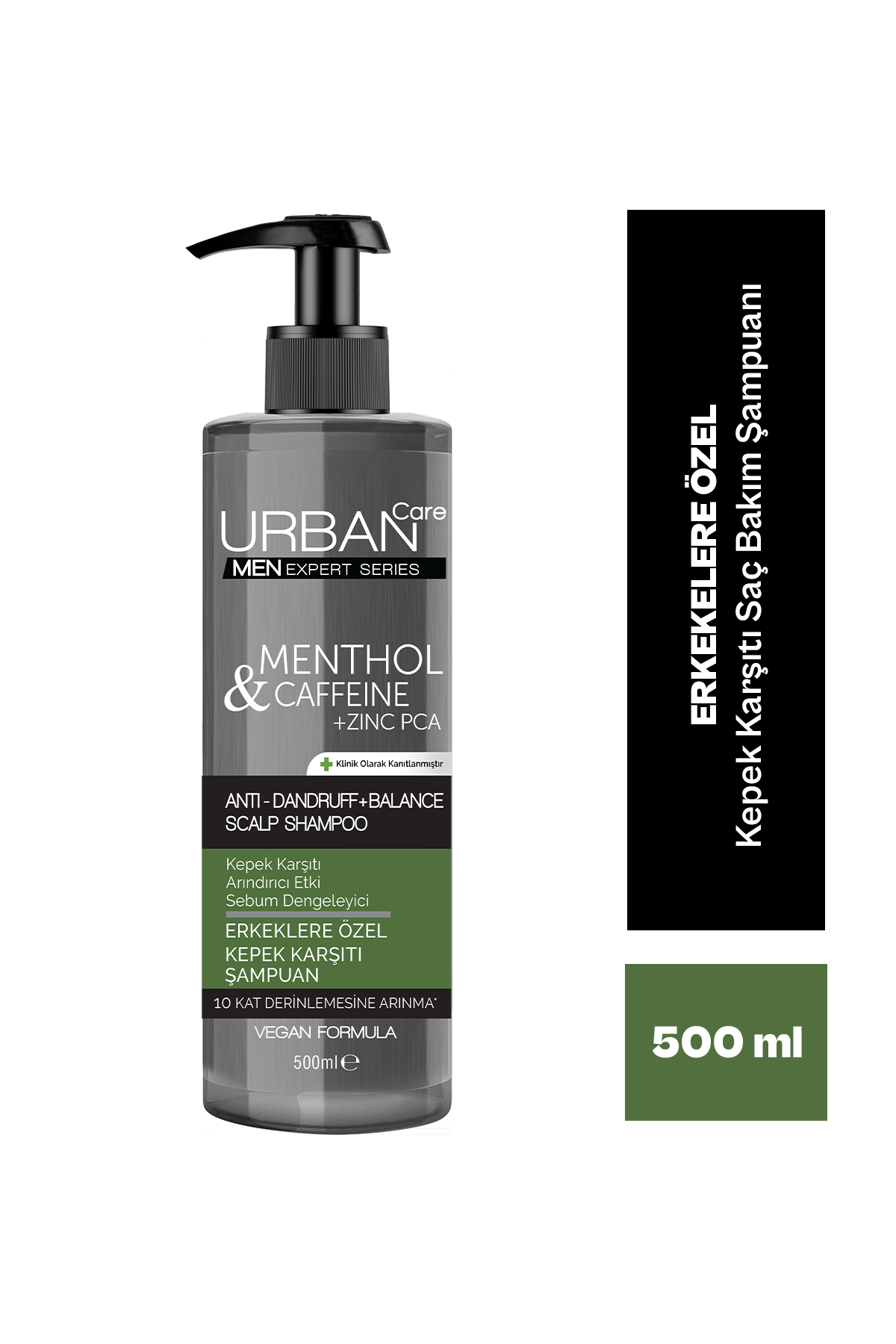 Urban Care Men Kepeğe Karşı Etkili Şampuan- 500ML-vegan